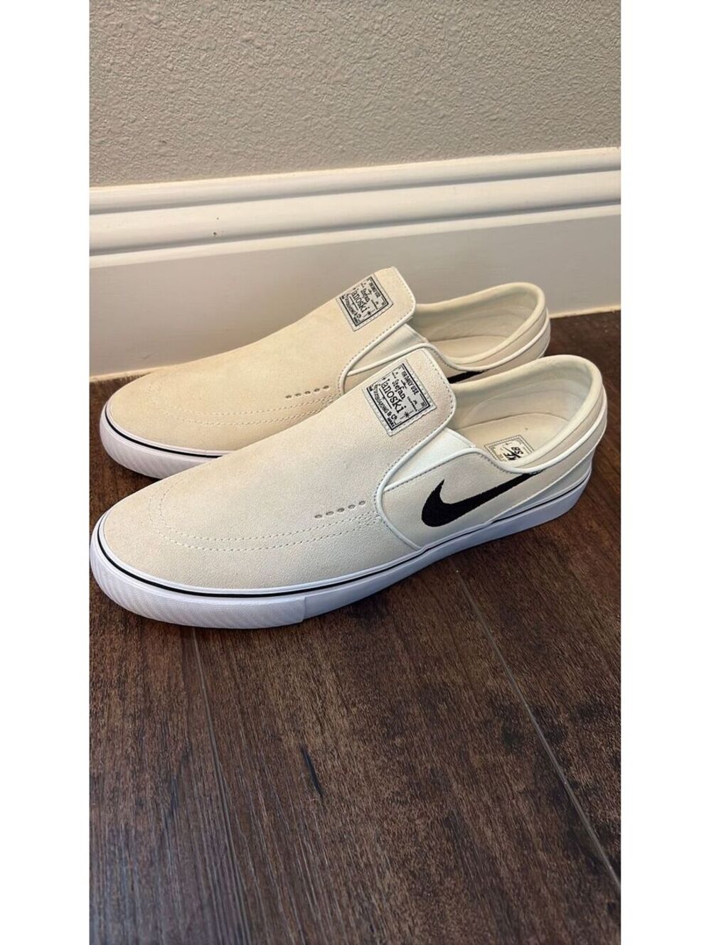 Nike SB Zoom Janoski+ Slip Summit White/Black Size 11